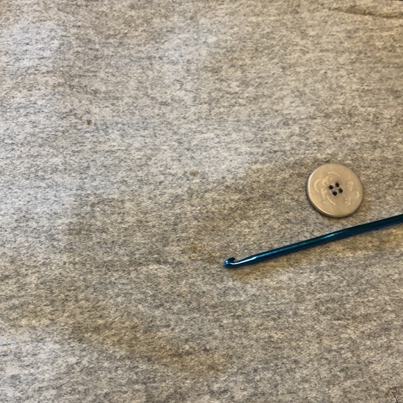 LL Bean gray wool/cashmere blend pea coat size P12 - Picture 7 of 10